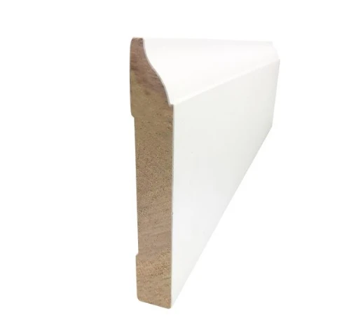 Papan Tulis Kayu Putih Primer Moulding.png White Primed Wood Baseboard Moulding.png