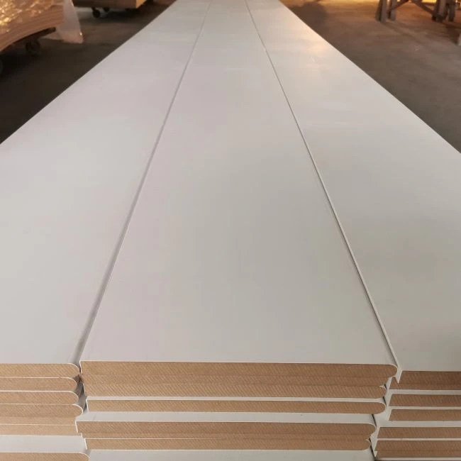 Papan Penyisipan Cetakan Trim MDF yang telah selesai