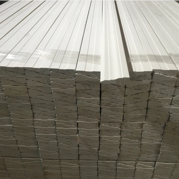 Casing Pintu Kayu Pinus Prima Putih Klasik