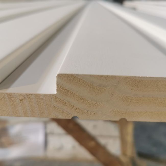 White Primed Wood Door Frames For Interior And Exterior Door