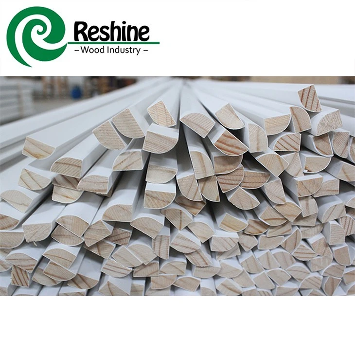 white wood baseboard